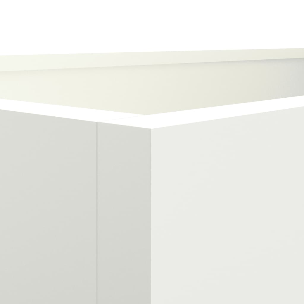plantekasse 62x47x46 cm stål hvid