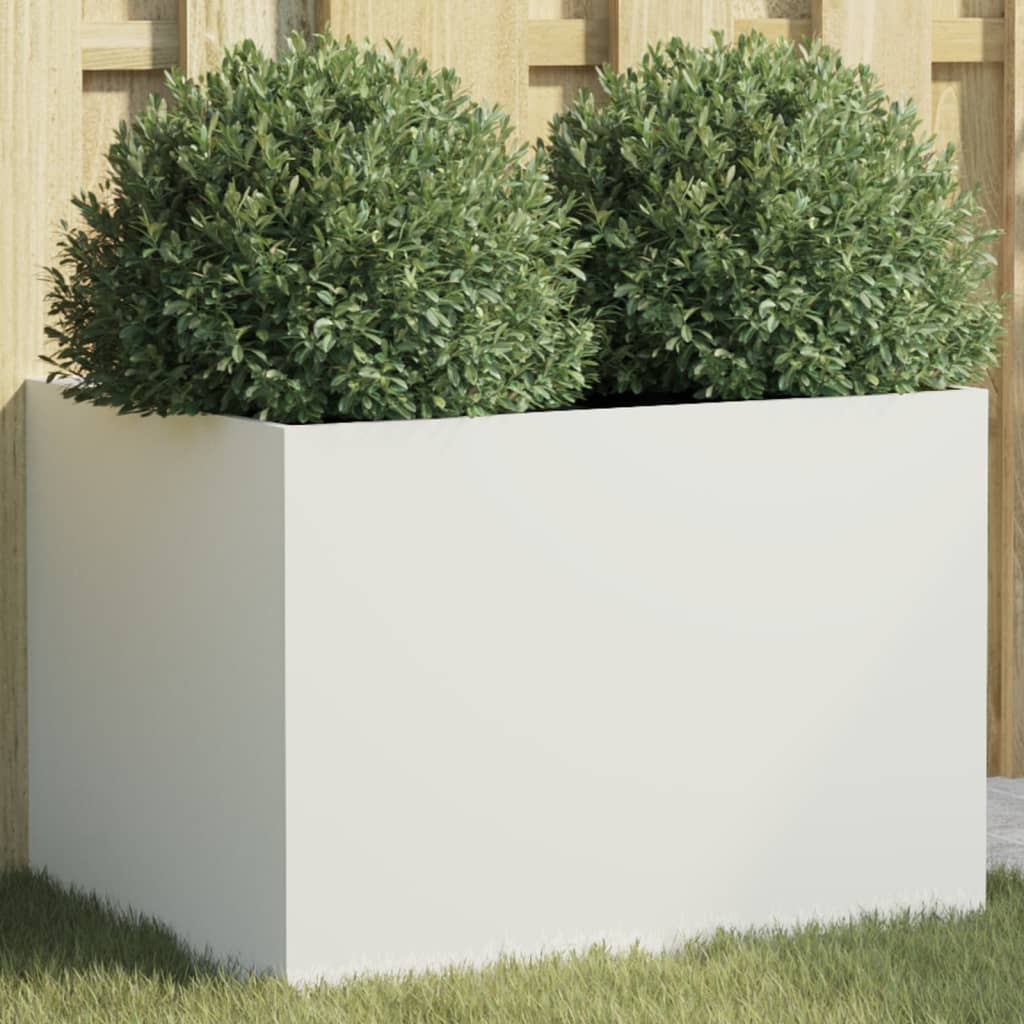 plantekasse 62x47x46 cm stål hvid