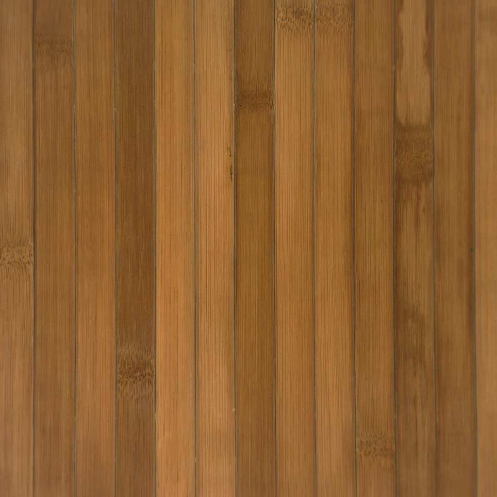gulvtæppe 70x200 cm rektangulær bambus brun