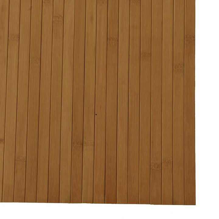 gulvtæppe 80x300 cm rektangulær bambus brun