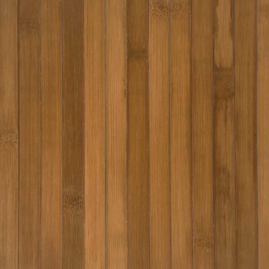 gulvtæppe 100x400 cm rektangulær bambus brun