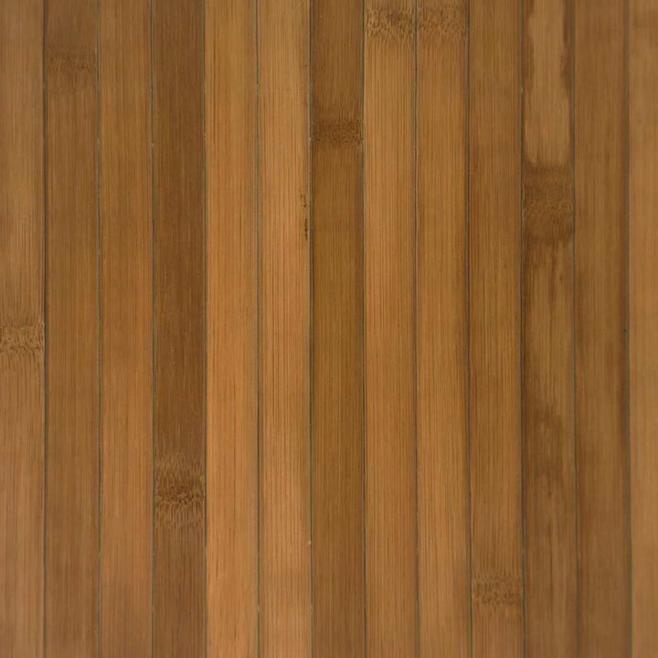 gulvtæppe 80x200 cm rektangulær bambus brun