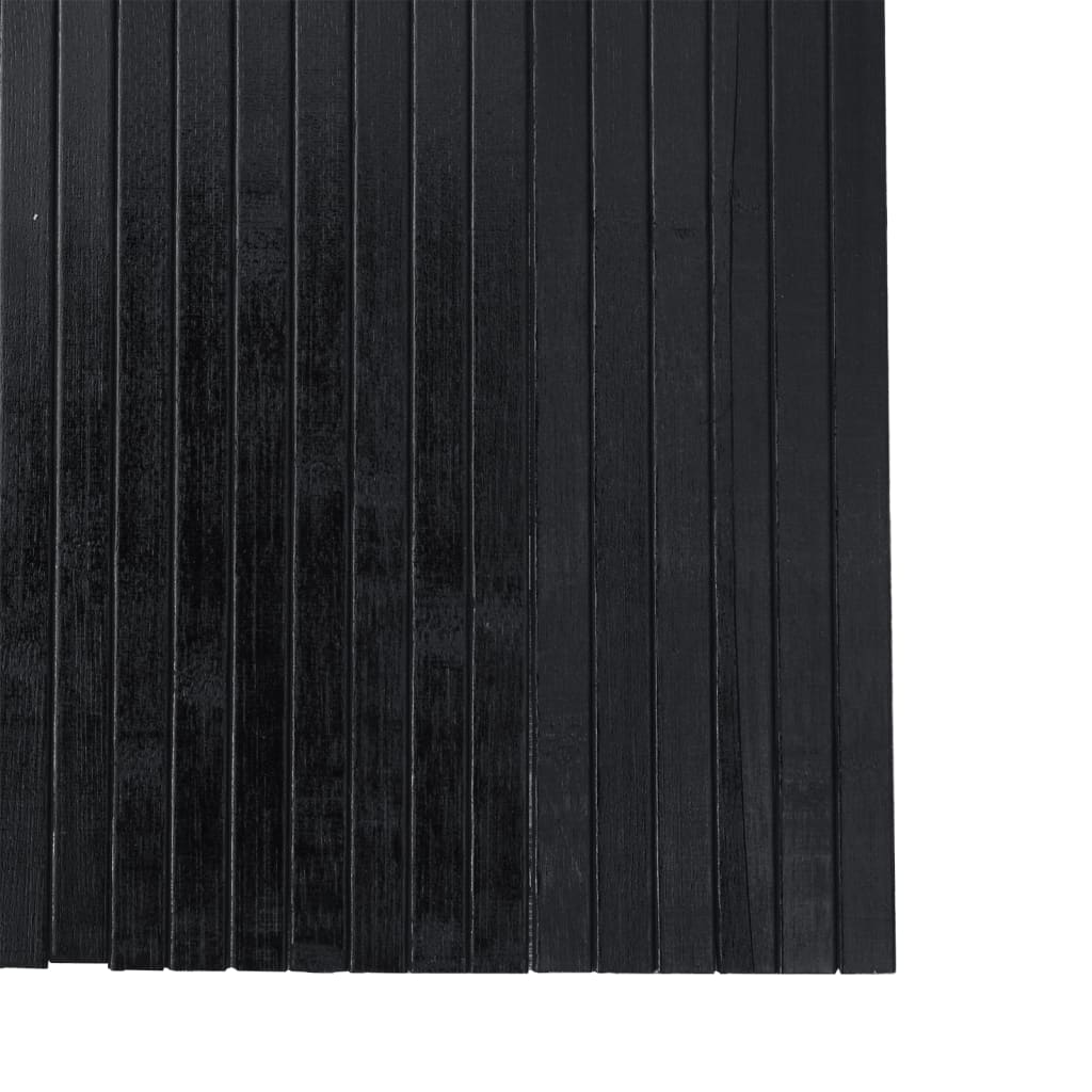 rumdeler bredde 250 cm højde 165 cm bambus sort