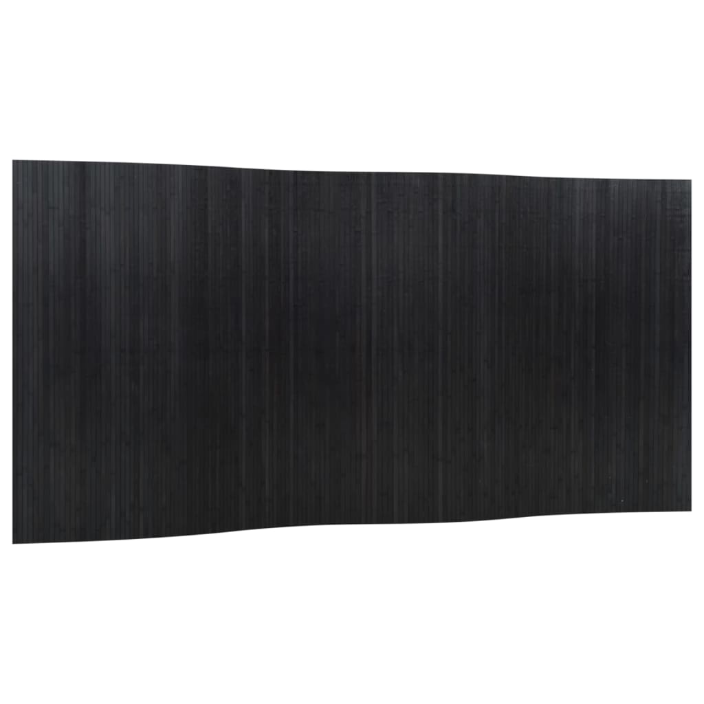 rumdeler bredde 400 cm højde 165 cm bambus sort