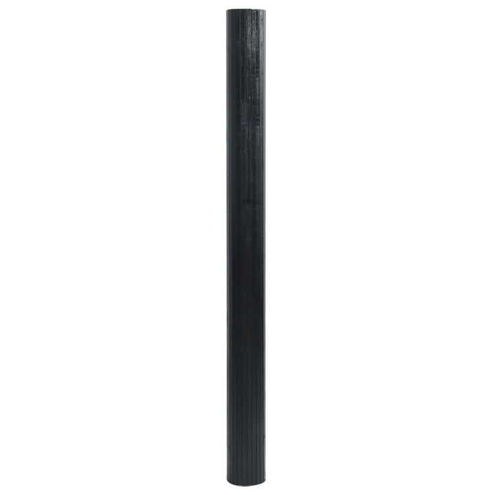 rumdeler bredde 400 cm højde 165 cm bambus sort