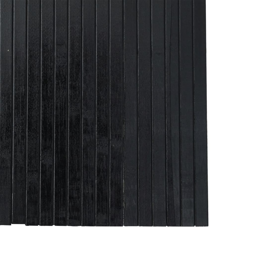 rumdeler bredde 400 cm højde 165 cm bambus sort
