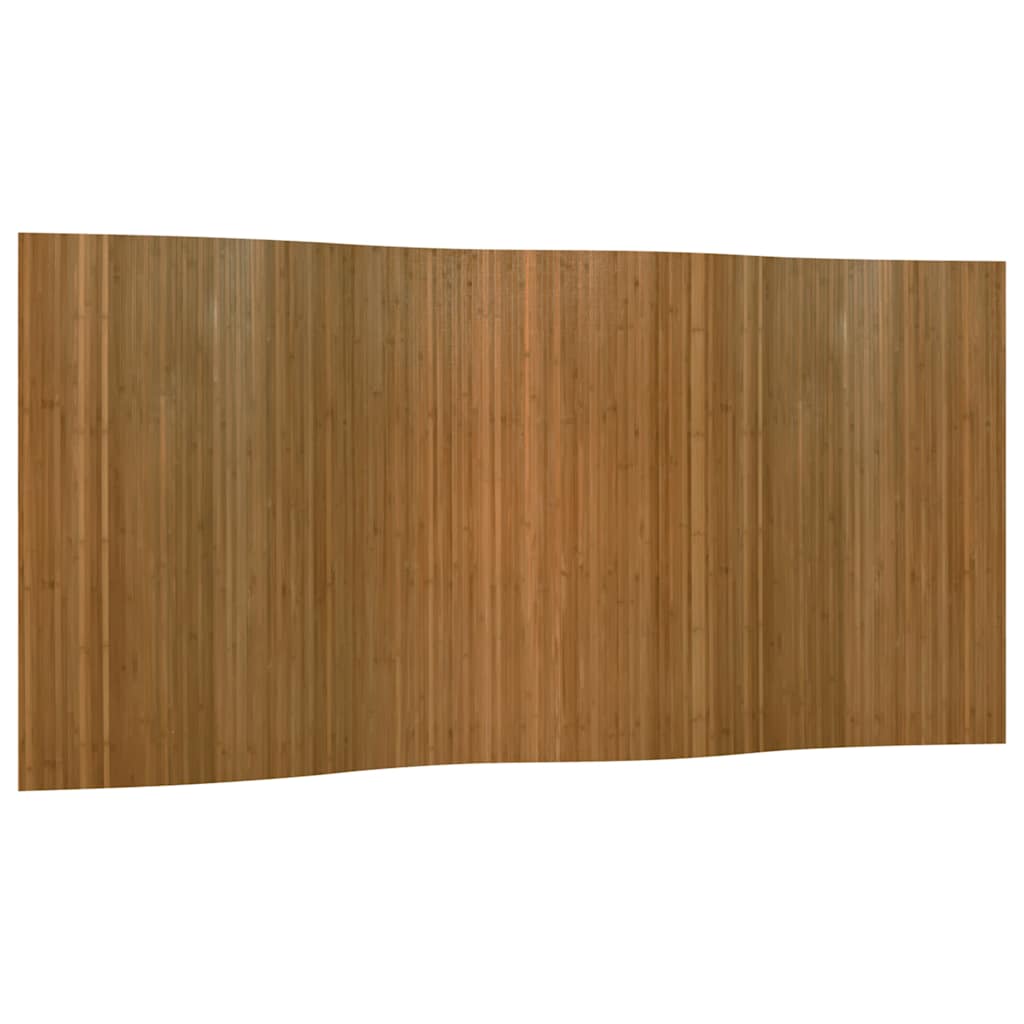 rumdeler bredde 400 cm højde 165 cm bambus brun