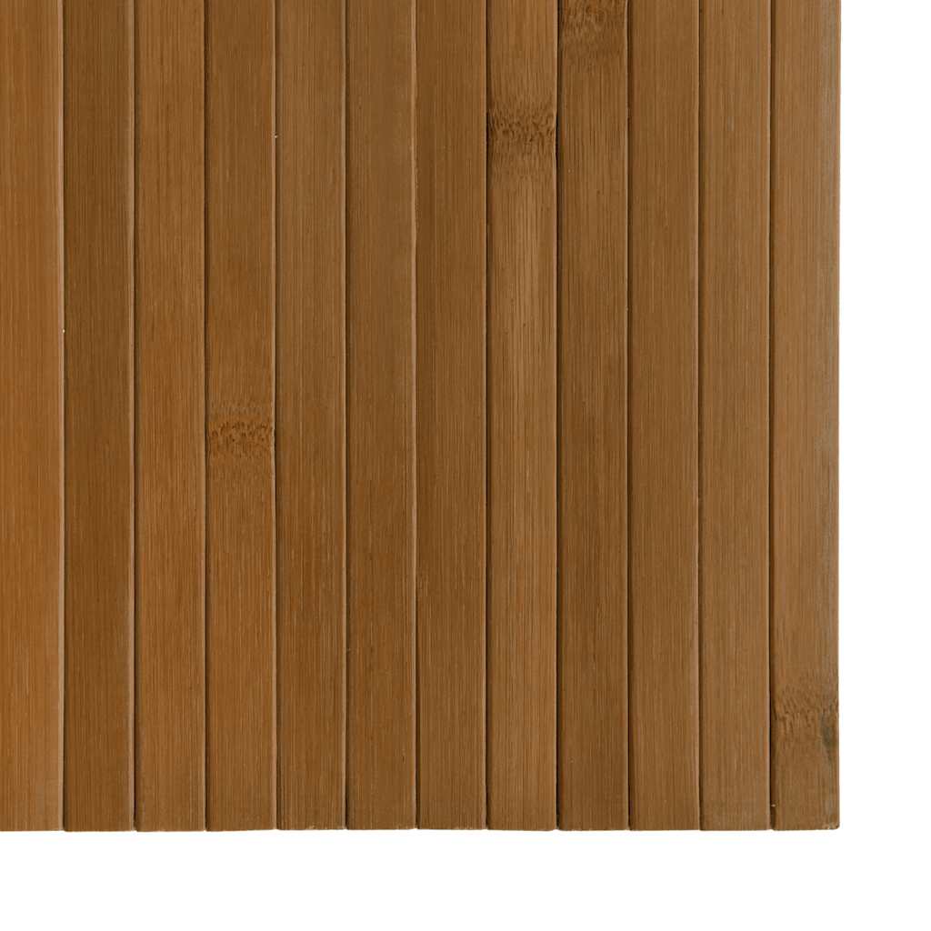 rumdeler bredde 400 cm højde 165 cm bambus brun