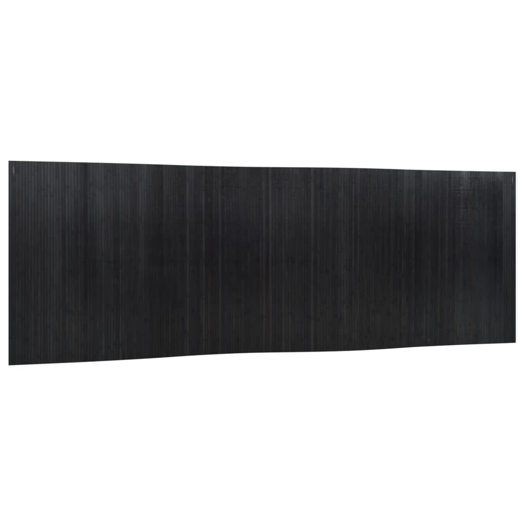 rumdeler bredde 600 cm højde 165 cm bambus sort