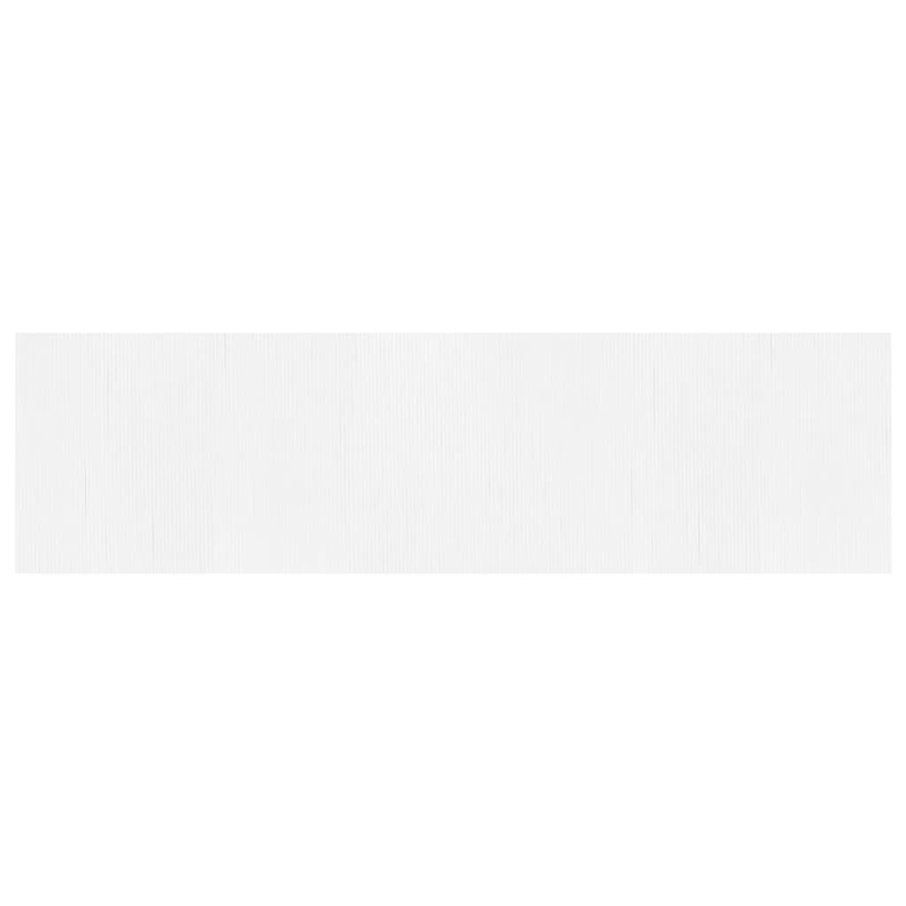 rumdeler 165x600 cm bambus hvid