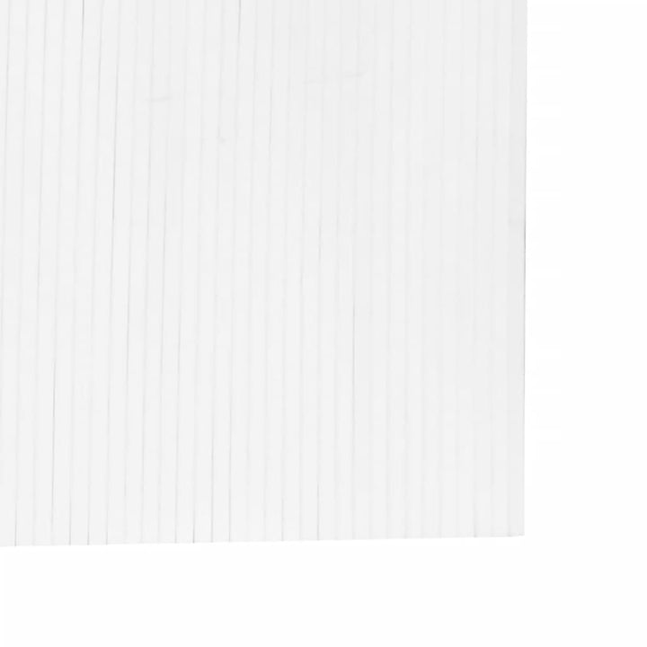 rumdeler 165x600 cm bambus hvid