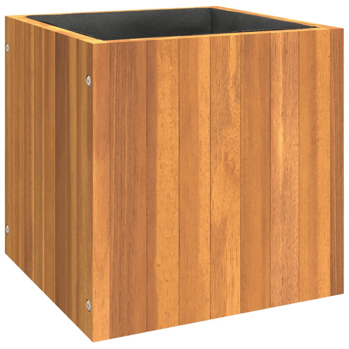 plantekasse 35x35x35 cm massivt akacietræ