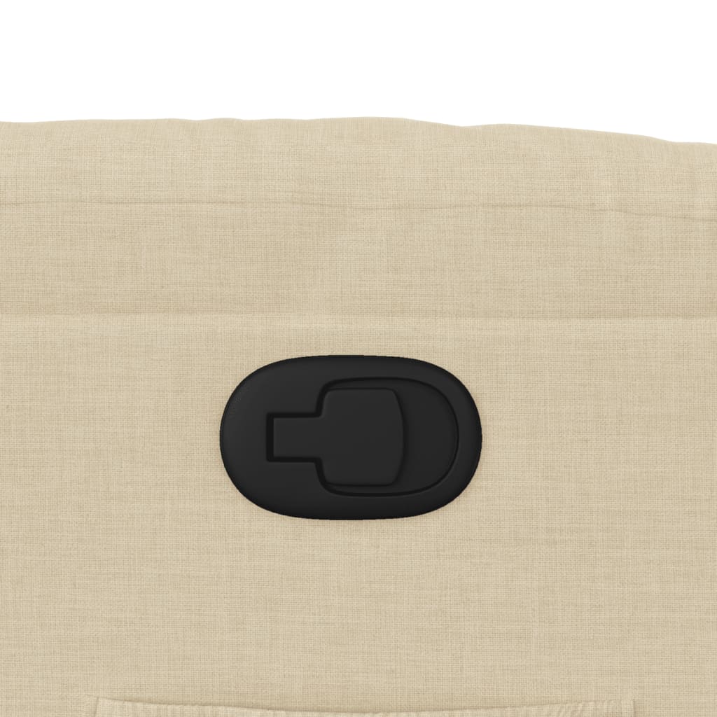 lænestol stof cremefarvet