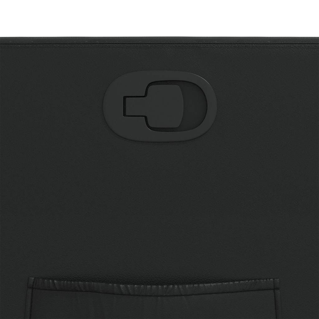 lænestol kunstlæder sort