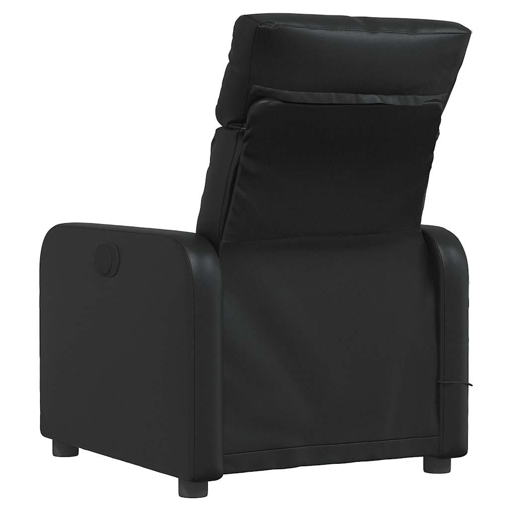massagestol kunstlæder sort