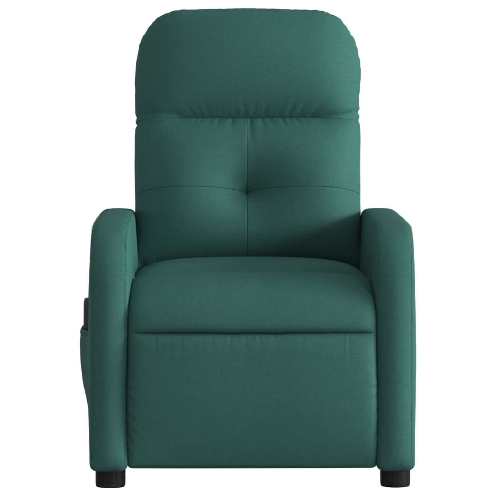 massagestol stof mørkegrøn