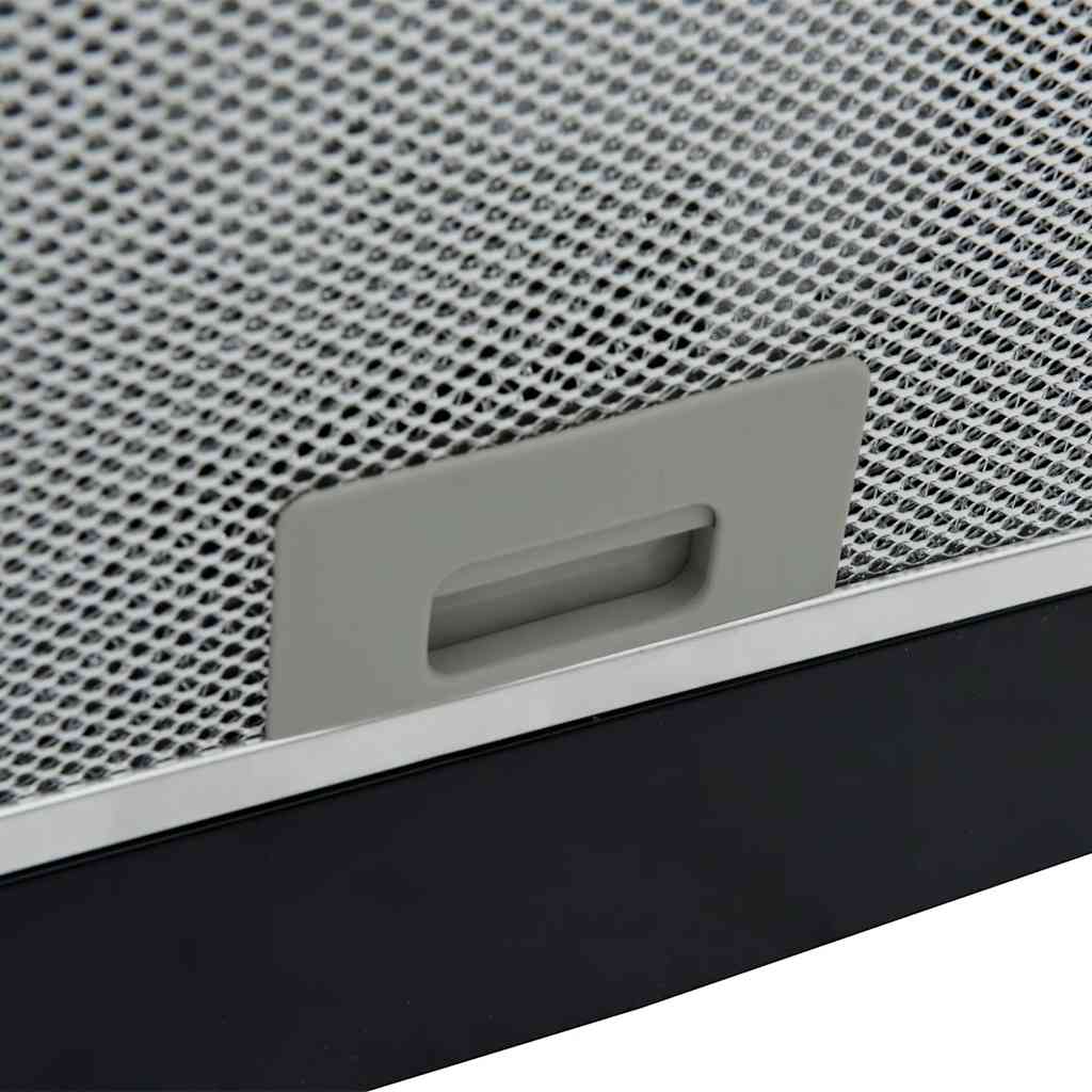 frithængende emhætte med touch-sensor og LCD-skærm hærdet glas