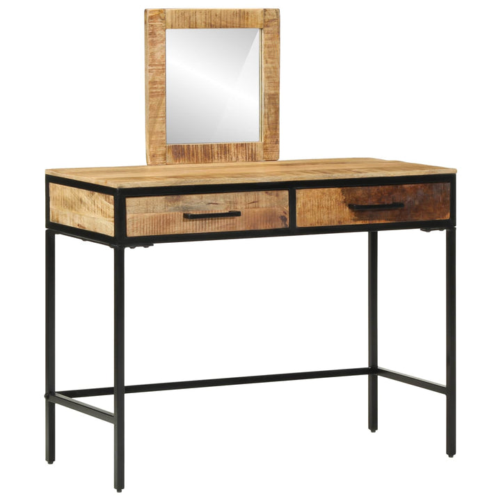 Klædeskab med skuffe Brun 100 x 40 x 120 cm Massivt mangotræ