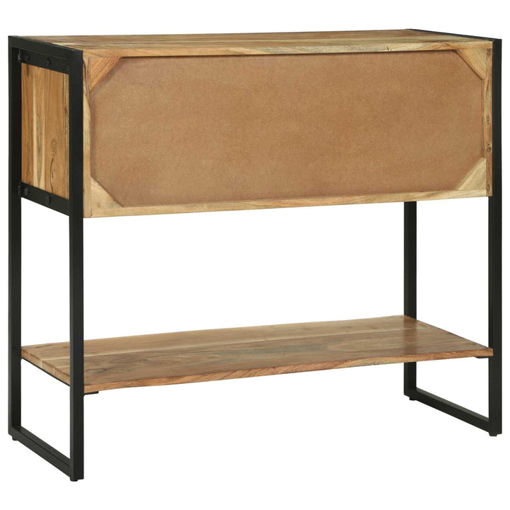 Konsolbord med skuffe Brun 90 x 35 x 80 cm Massivt Akacietræ