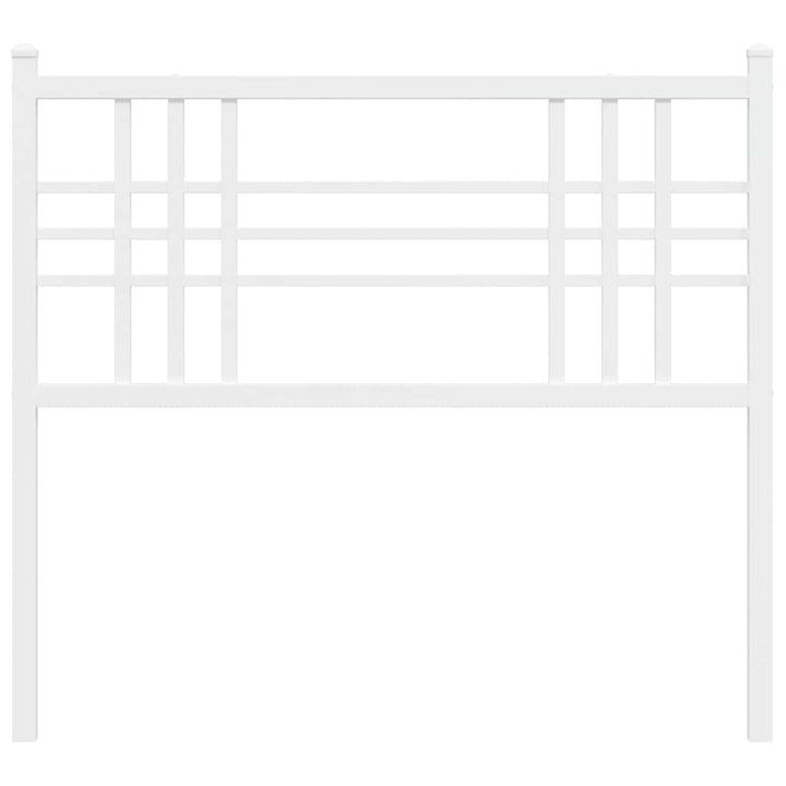 udskiftningsgavl 100 cm metal hvid