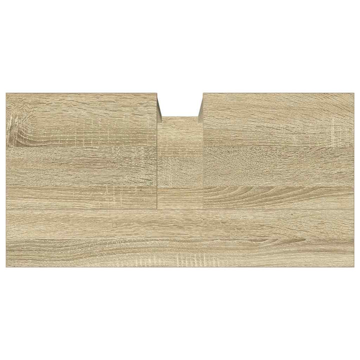 underskab til håndvask 60x30x60 cm konstrueret træ sonoma-eg