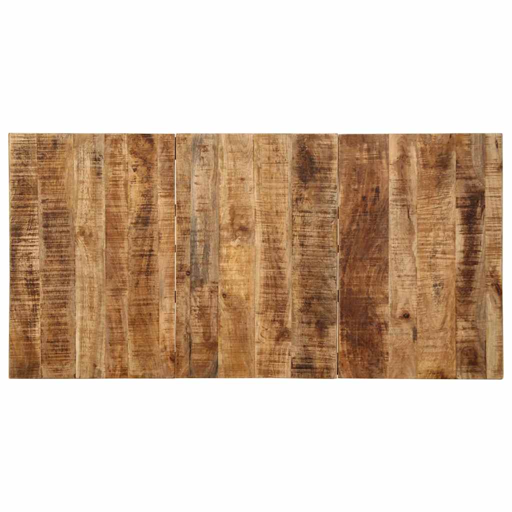spisebord 140x70x75 cm massivt ru mangotræ