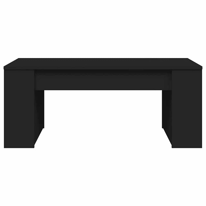 sofabord 102x55x42 cm konstrueret træ sort