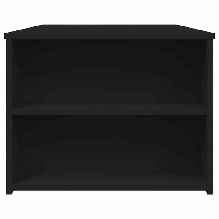 sofabord 102x55x42 cm konstrueret træ sort