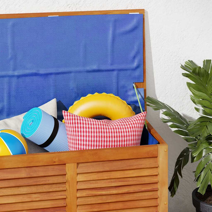 opbevaringsboks til haven 90x50x56 cm massivt akacietræ