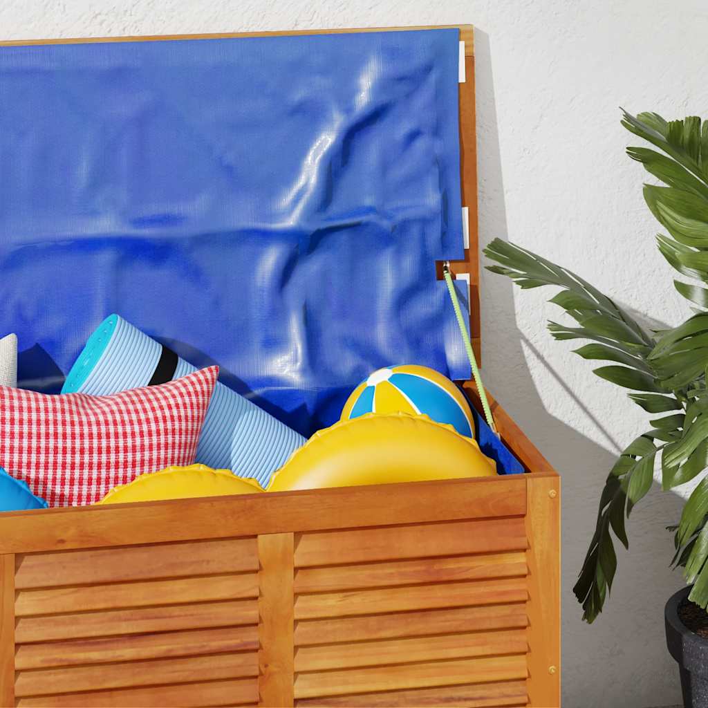 opbevaringsboks til haven 113x50x56 cm massivt akacietræ