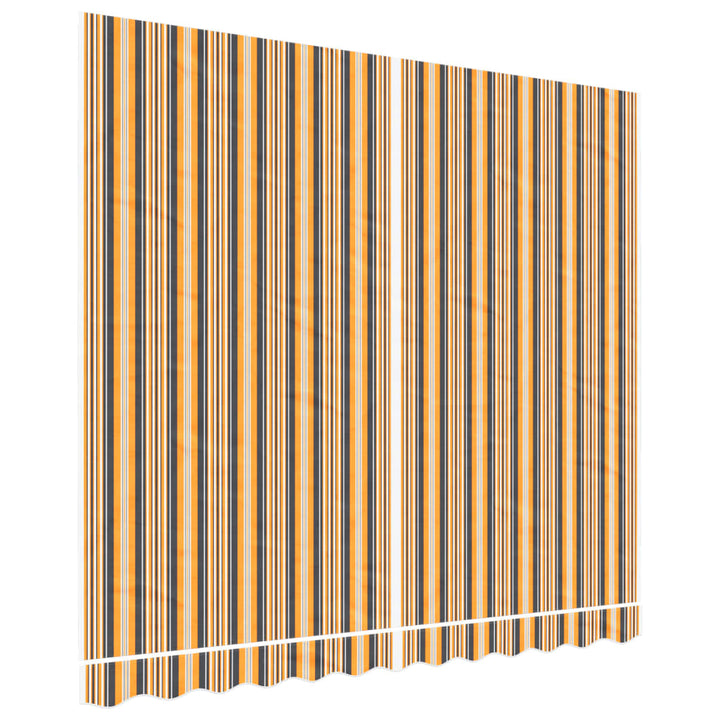 markisedug 3x2,5 m stribet flerfarvet
