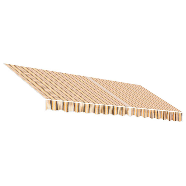 markisedug 4x3,5 m stribet flerfarvet
