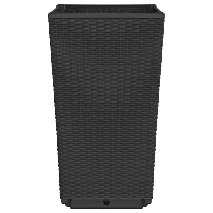 plantekurve 2 stk. 32,5x32,5x57 cm PP sort