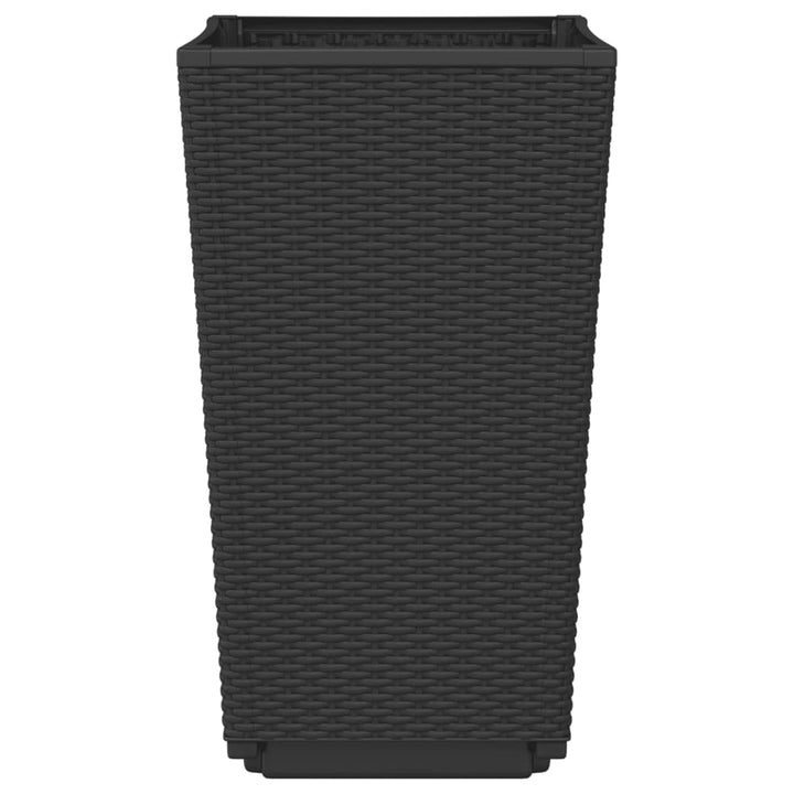 plantekurve 2 stk. 32,5x32,5x57 cm PP sort