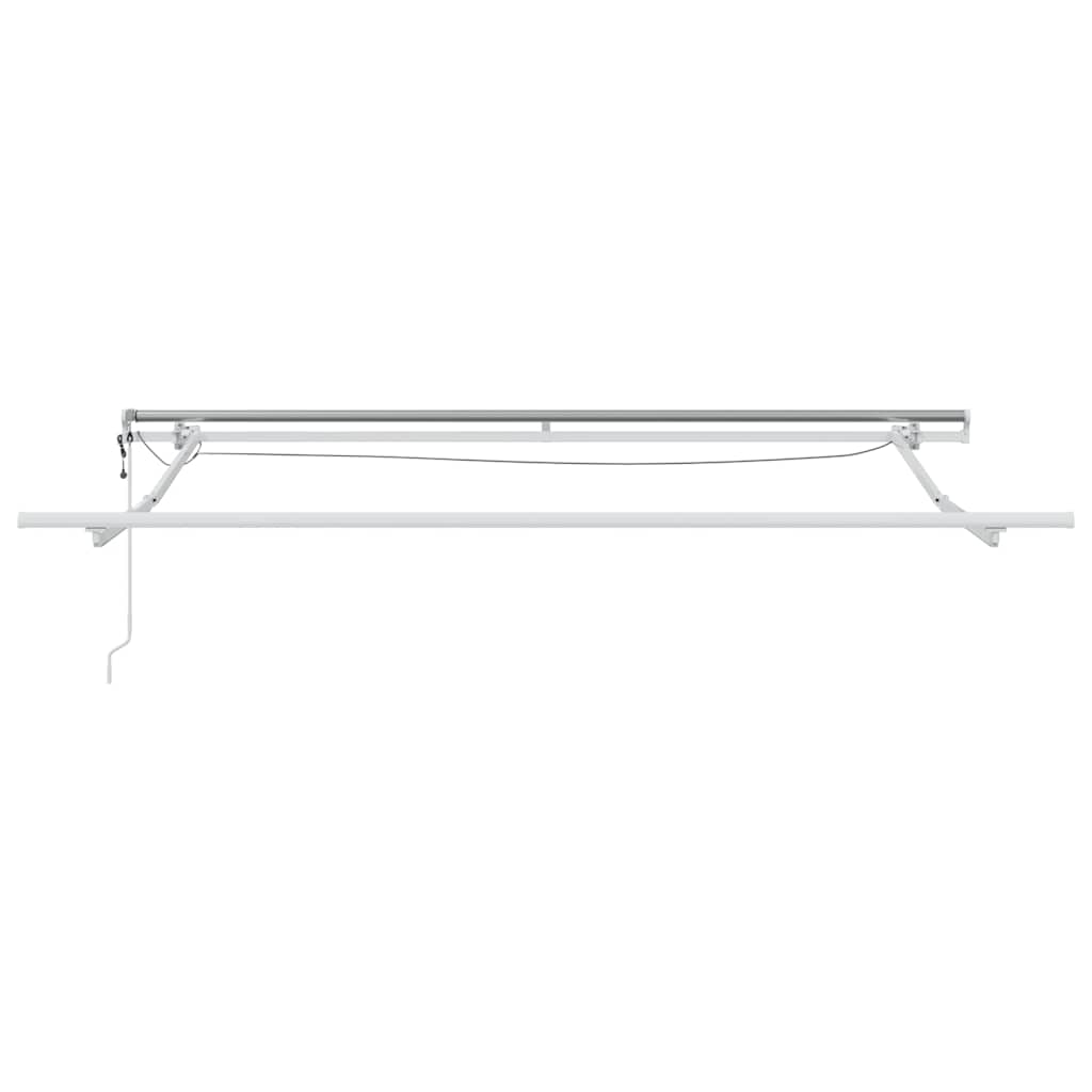 markise med LED-lys 300x250 cm automatisk betjening bordeaux