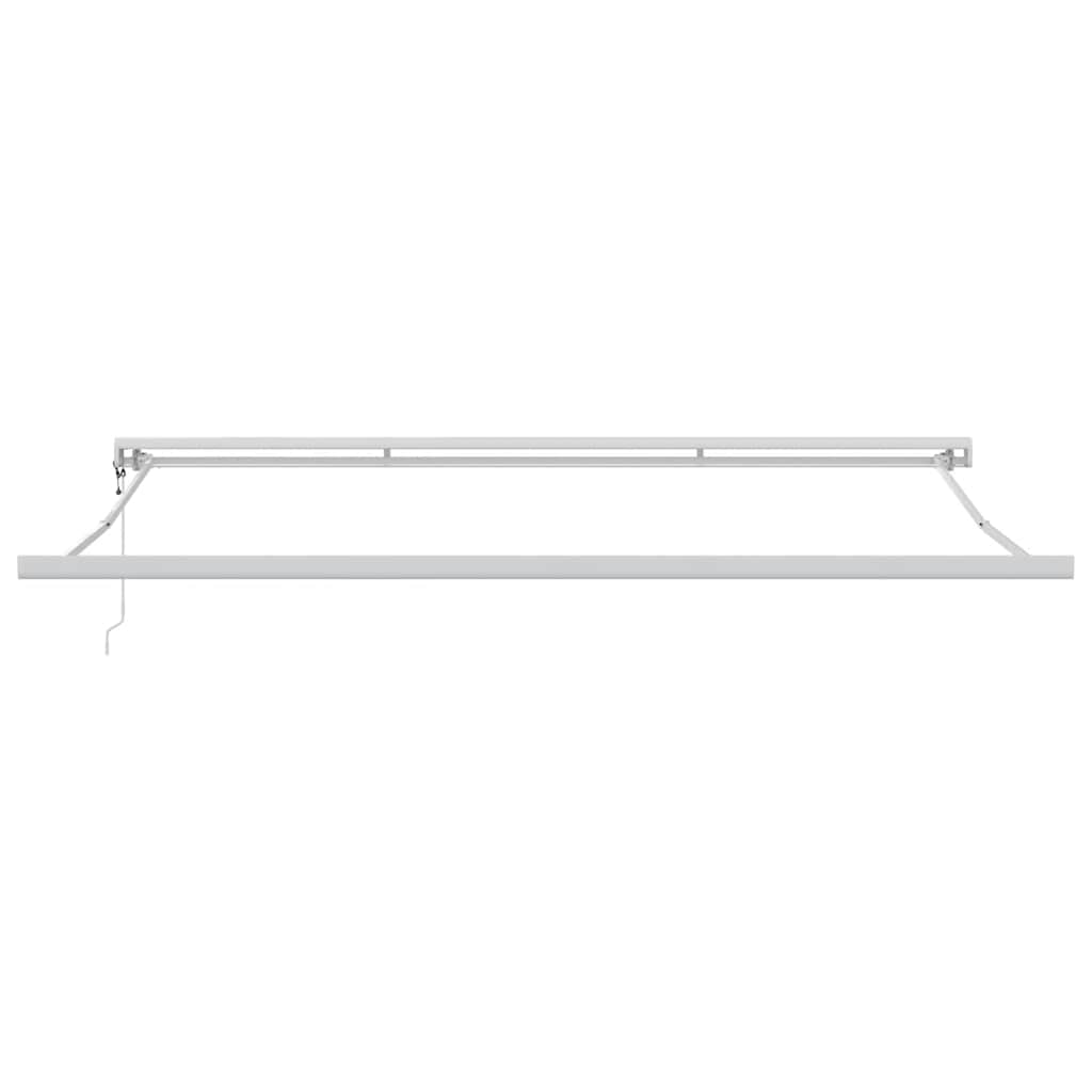 Udtrækkelig markise Bordeaux 500 × 300 cm Stof og Metal