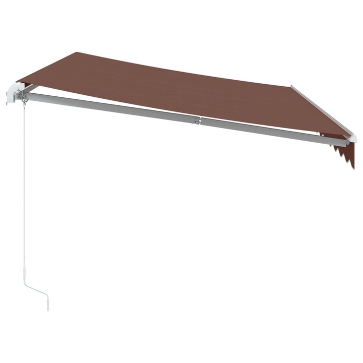 markise 350x250 cm manuel betjening brun