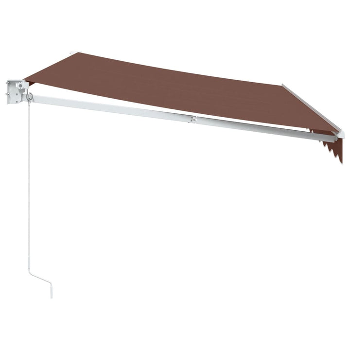 markise 350x250 cm manuel betjening brun