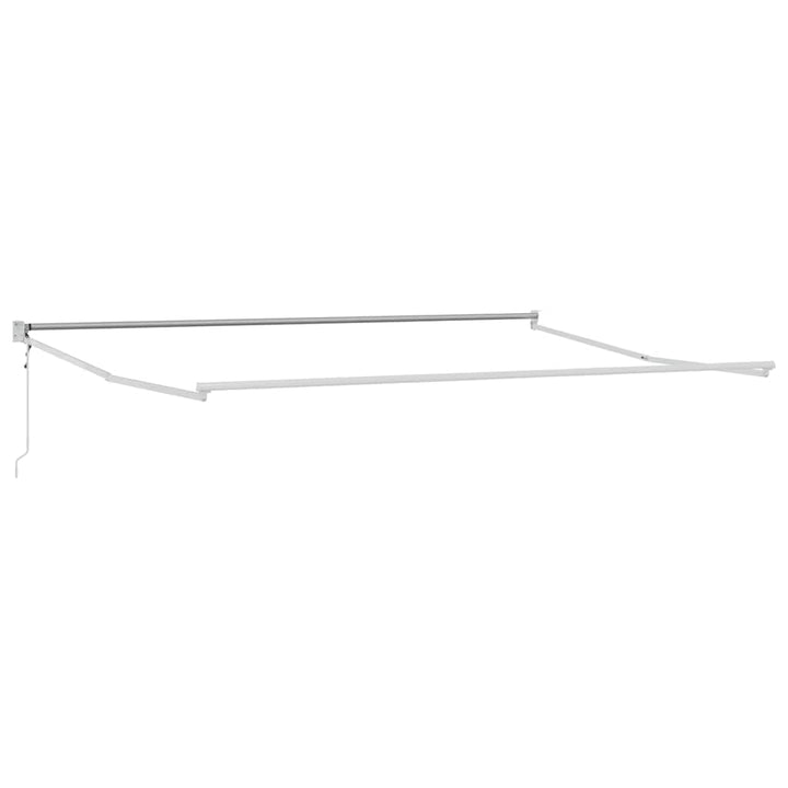 markise 450x300 cm automatisk betjening brun