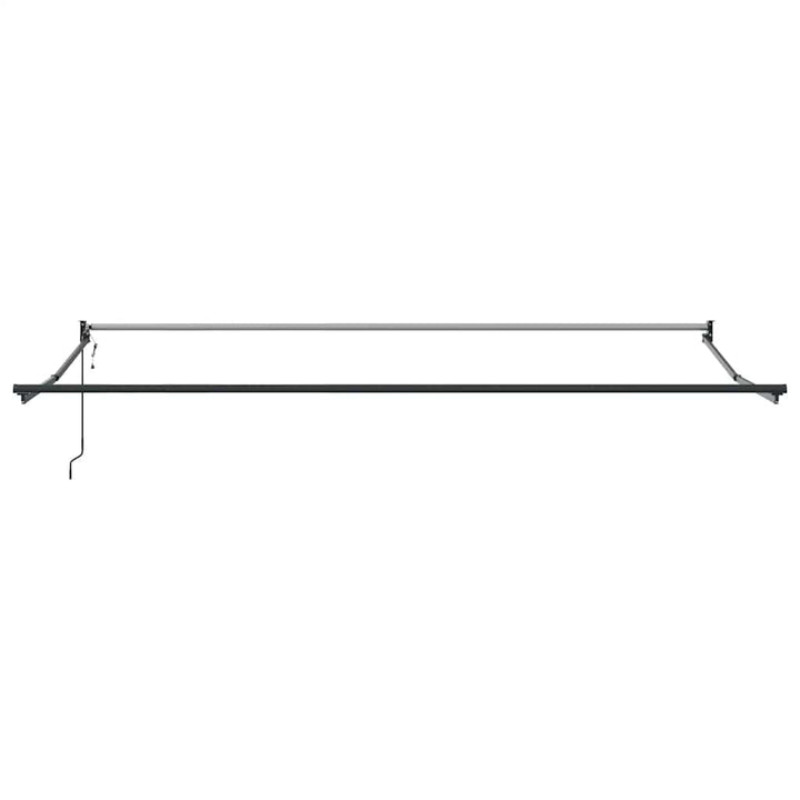 markise 450x300 cm automatisk betjening brun