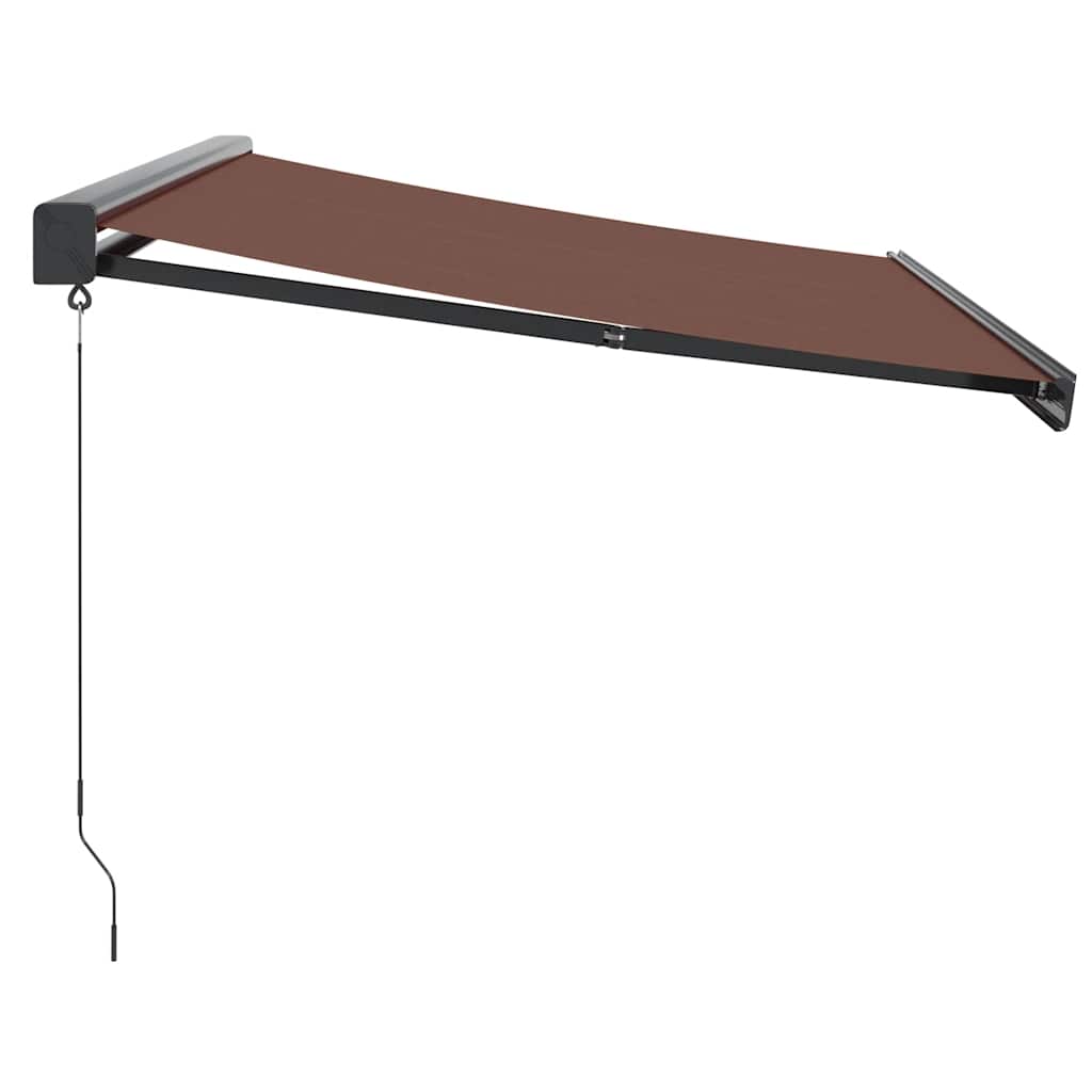 markise 350x250 cm manuel betjening brun