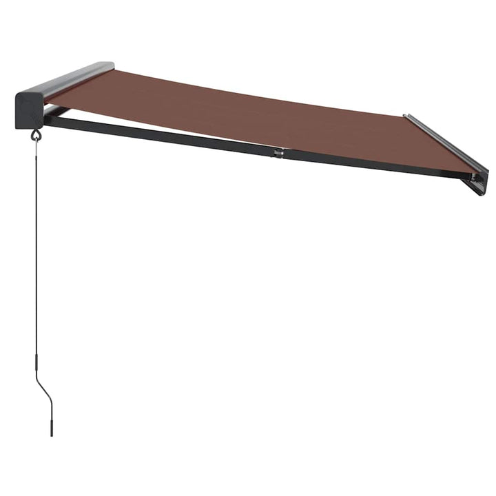 markise 350x250 cm manuel betjening brun