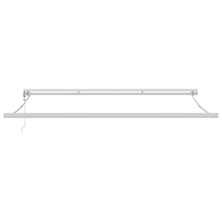 markise 450x300 cm automatisk betjening brun