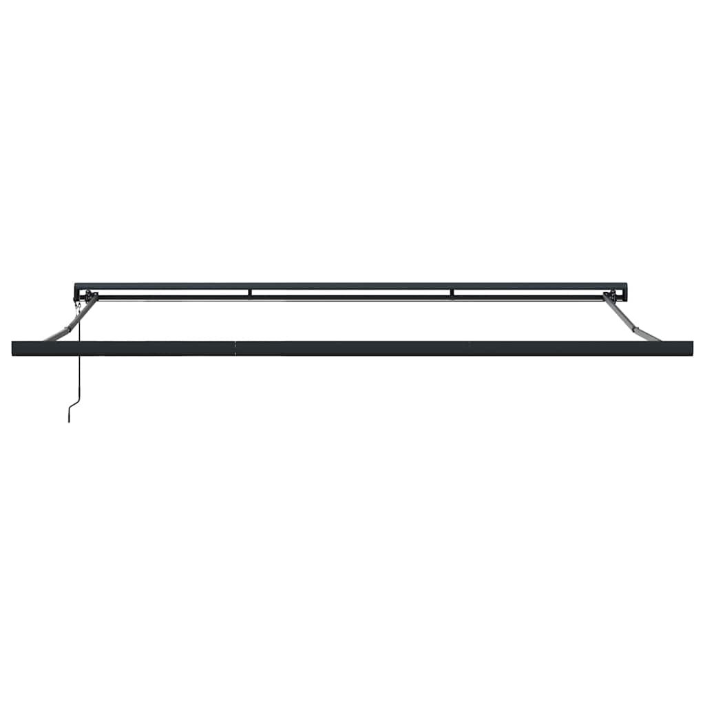 markise 450x300 cm automatisk betjening brun
