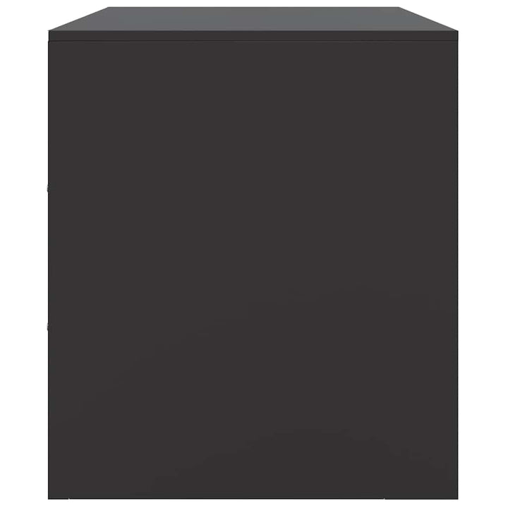 tv-borde 2 stk. 67x39x44 cm stål sort