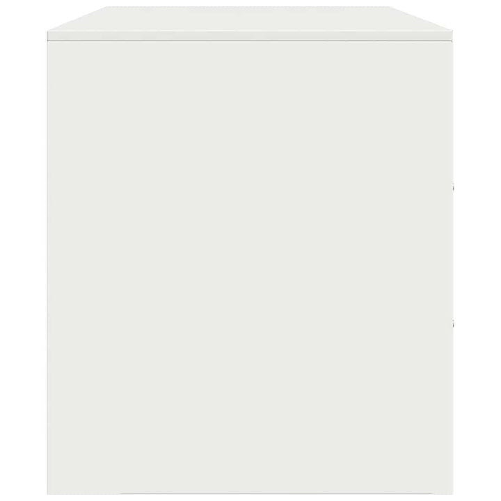 tv-borde 2 stk. 67x39x44 cm stål hvid