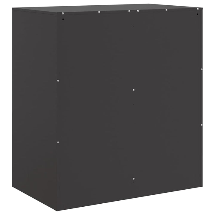 skænk 67x39x73 cm stål sort