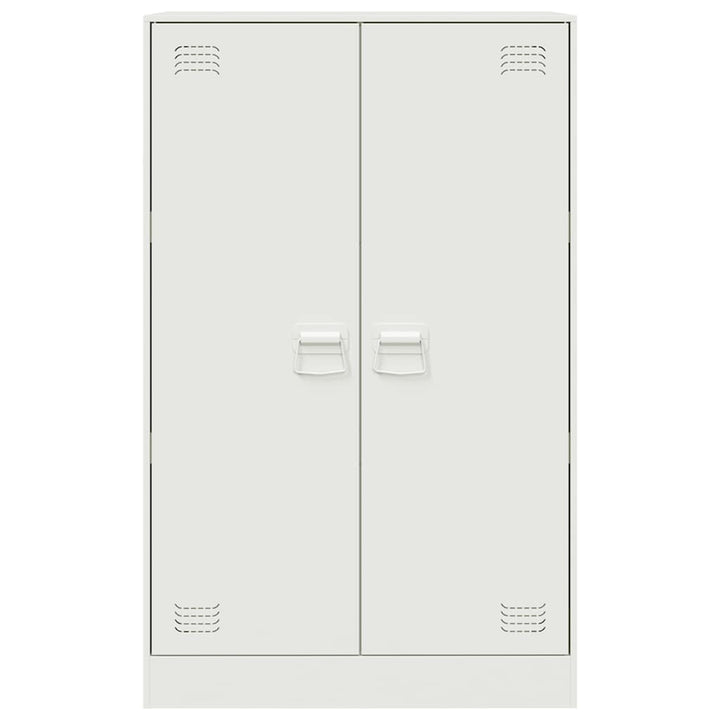 skab 67x39x107 cm stål hvid