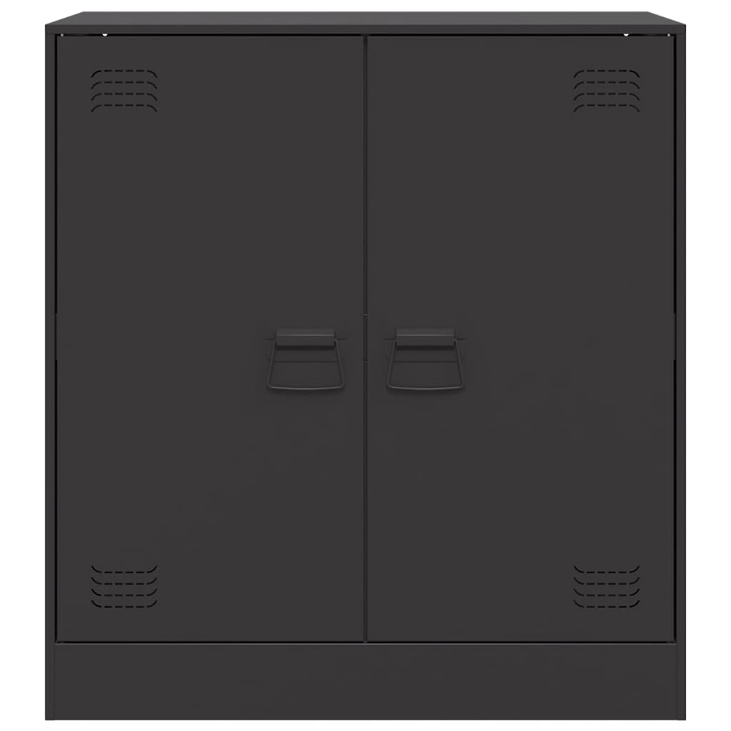 skænk 67x39x73 cm stål sort