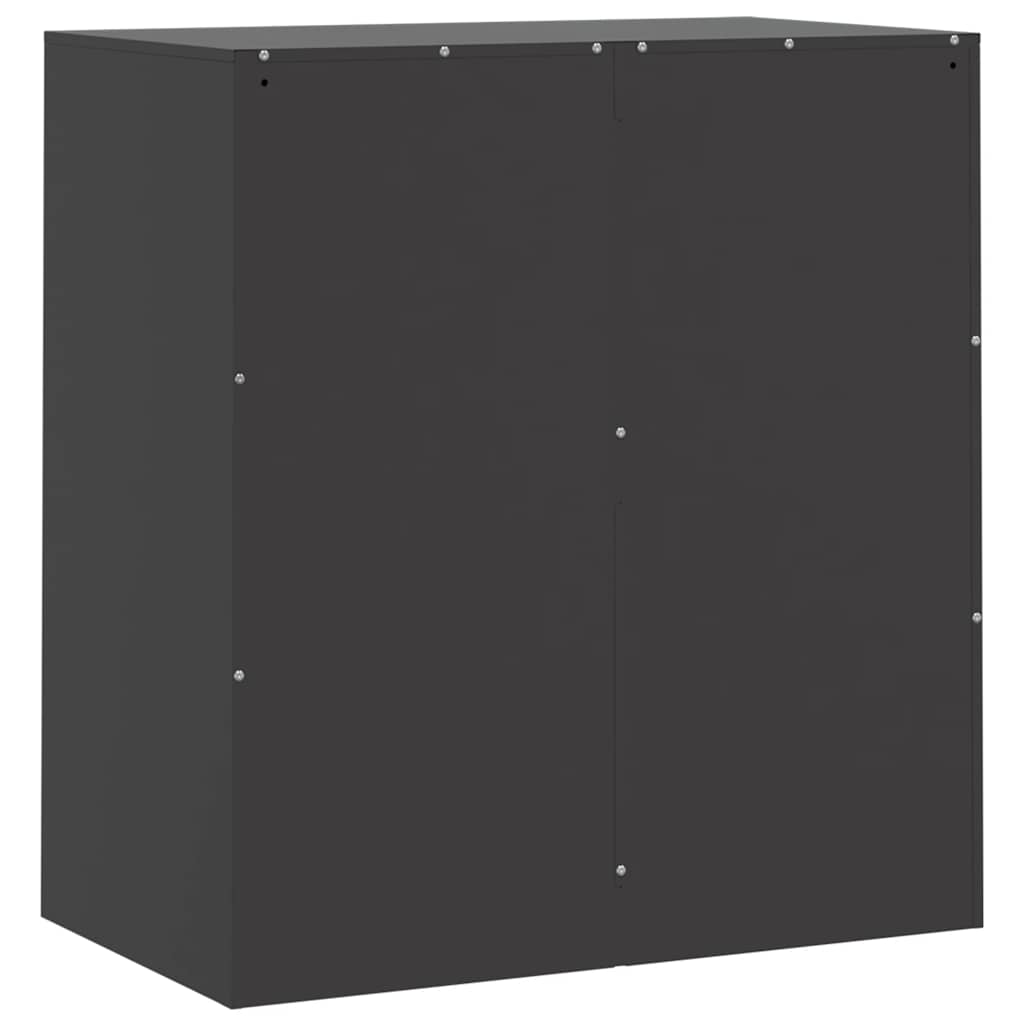 skænk 67x39x73 cm stål sort